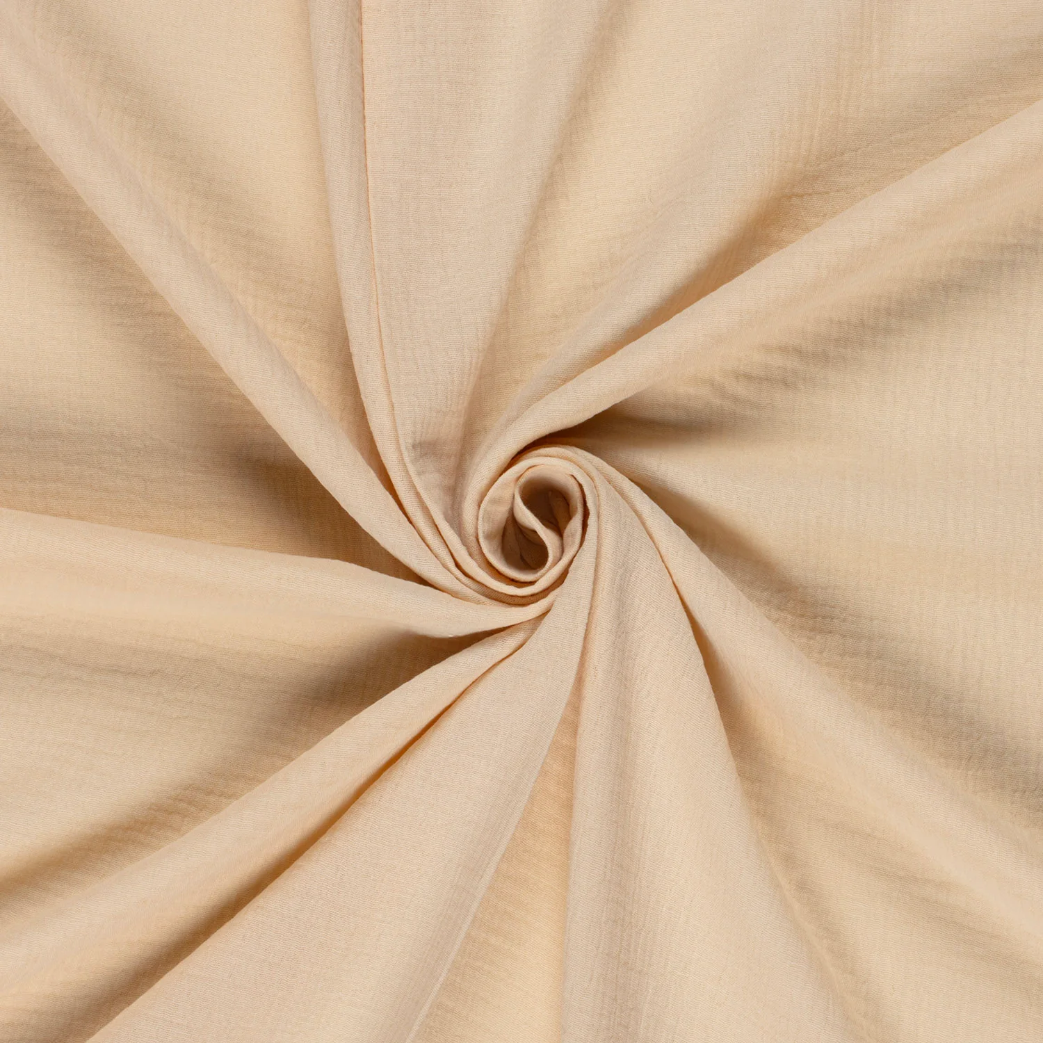 Musselin - Double Gauze  - Uni - Beige