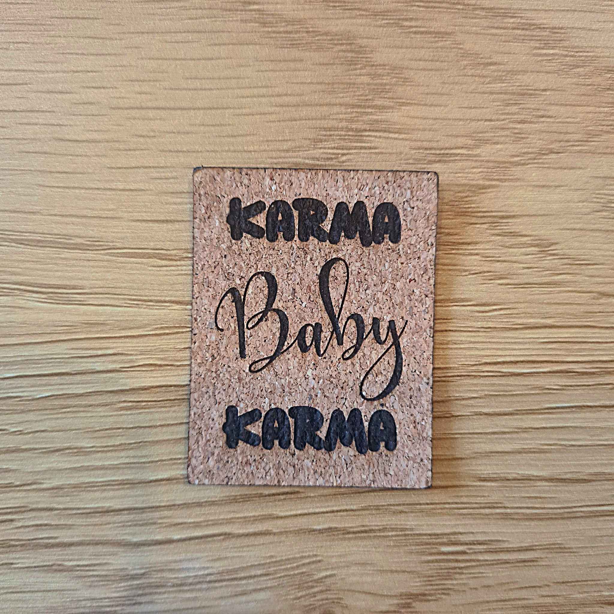 Community Nählabel – vegan, handmade, Schnuckidu® Kunstleder in Korkoptik