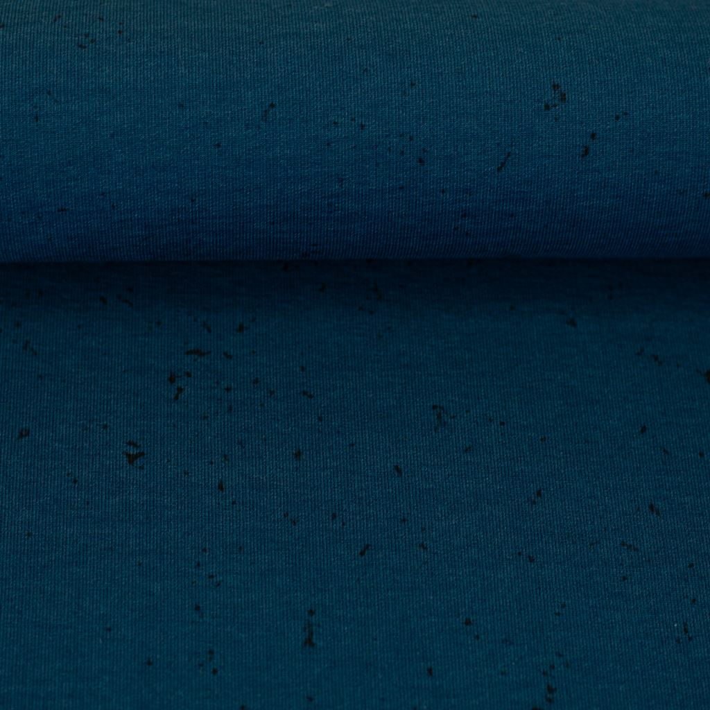 French Terry - Seagull Ole by Thorsten Berger - Kombistoff - Blau