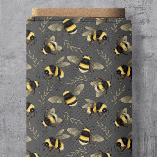Stoffrest - Eigendesign - Sumsibum - Canvas - 100cm