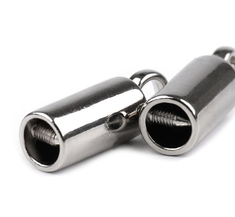 Metall Kordelenden - Endstücke - Metall - 7mm - Silber - 1 Stück