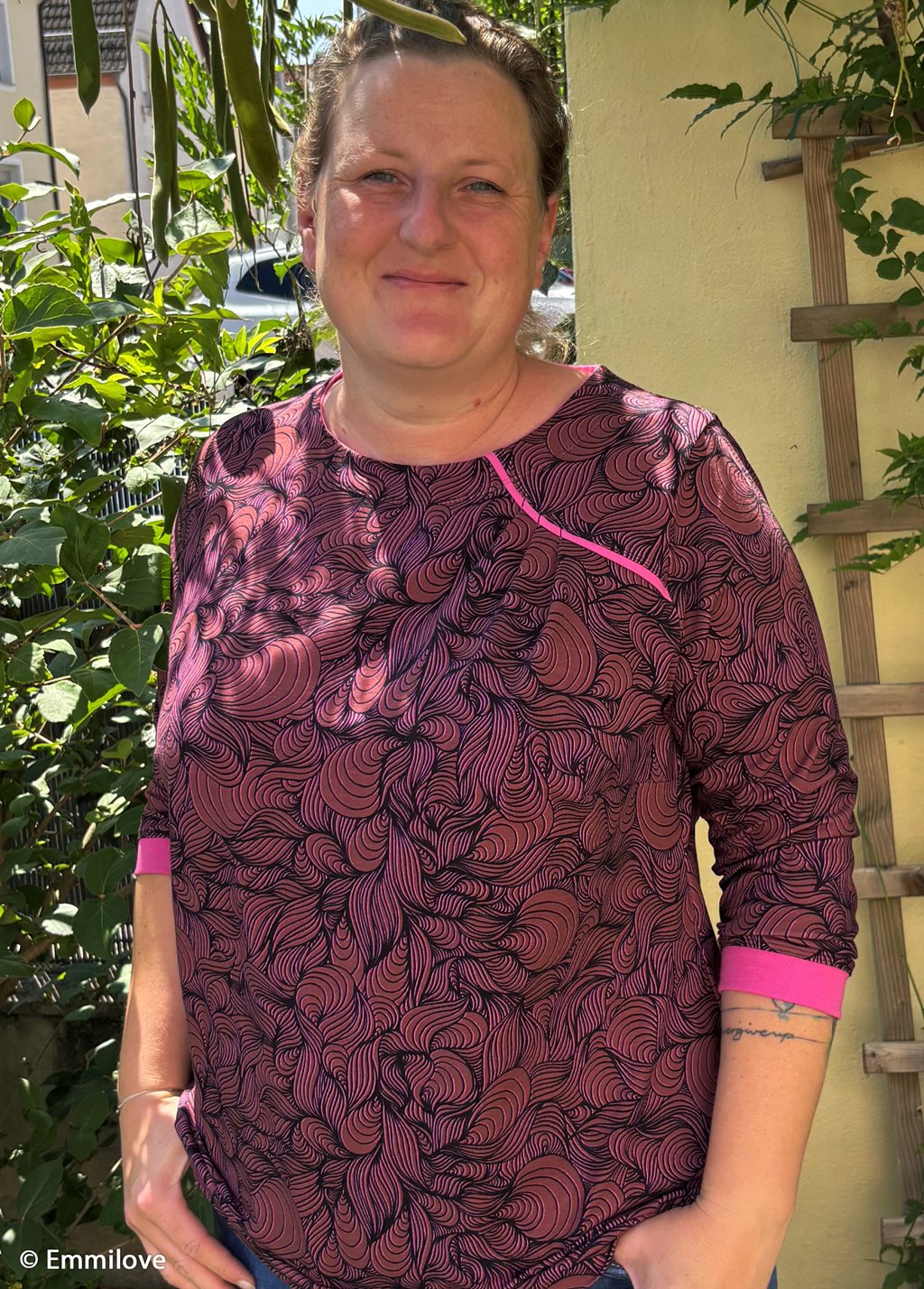 Motivjersey - Mussel Bench by Thorsten Berger - Muscheln Kupfer