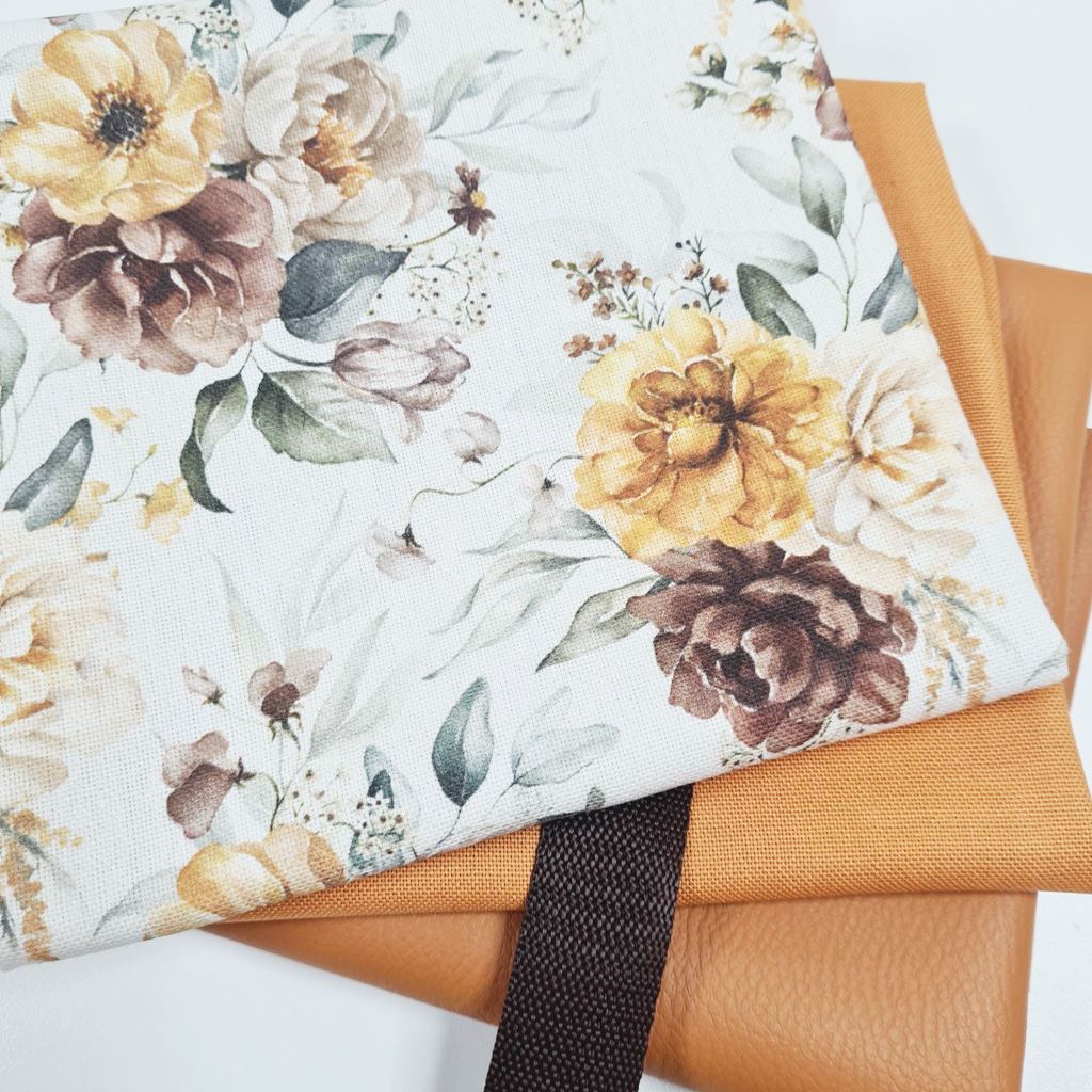 Stoffpaket  - Taschenpaket - Boho Blumen