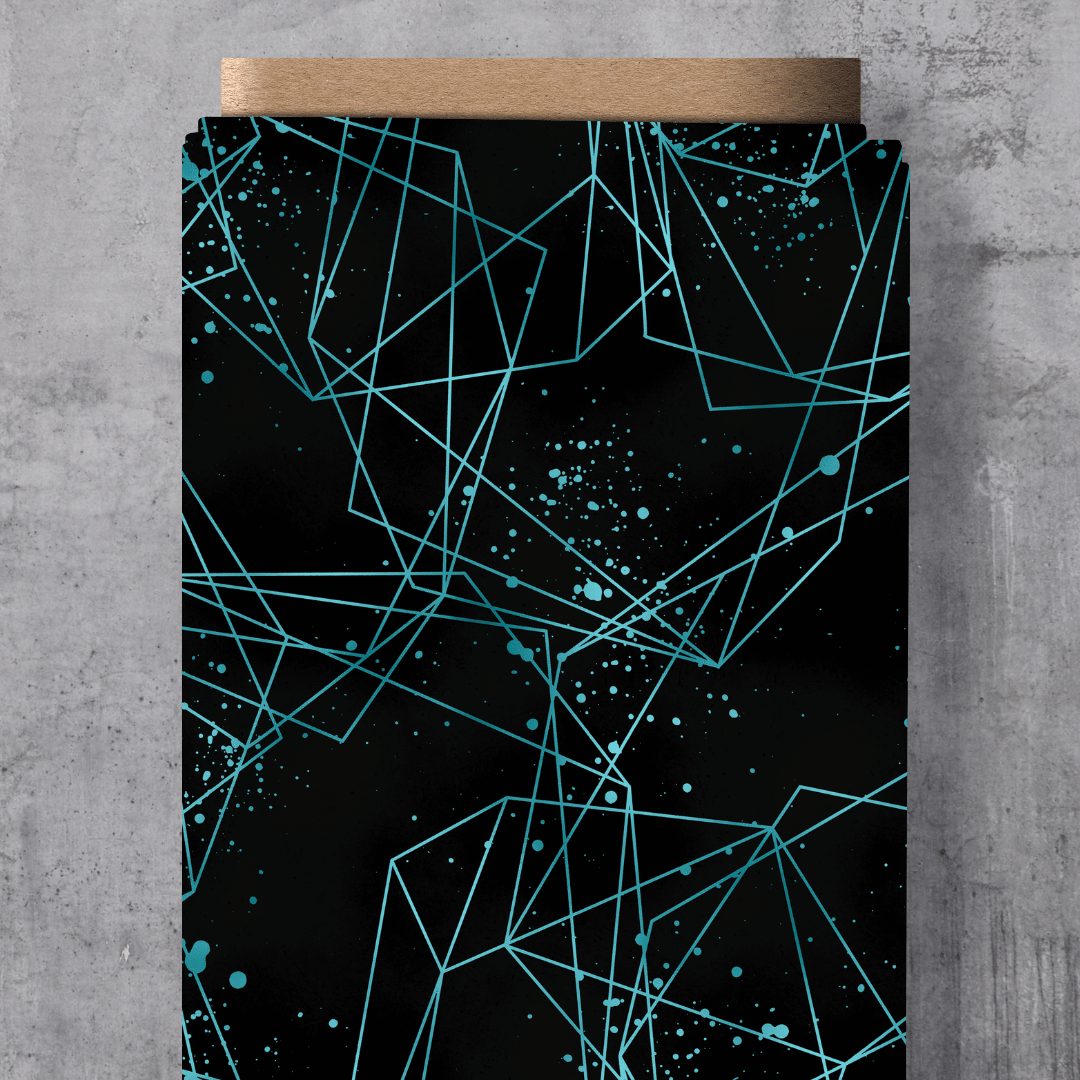 VORORDER - Eigendesign - Graphic Strokes Petrol