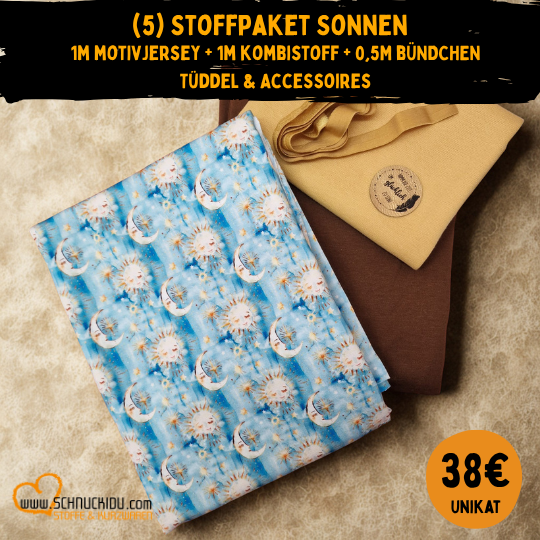 Stoffpaket - UNIKAT - Sonnen
