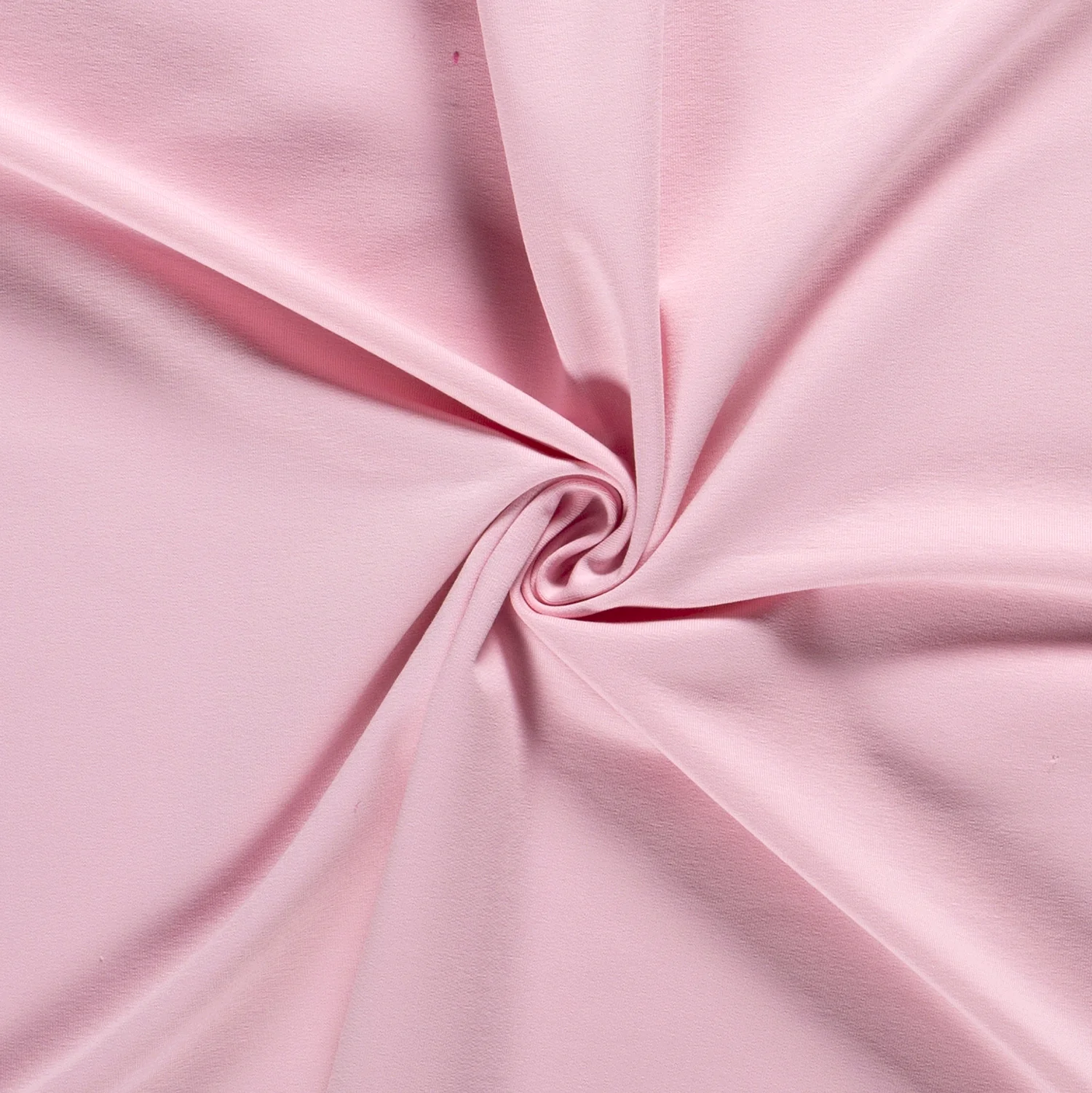 French Terry Sommersweat Uni in Rosé – zartes Puderrosa, ungeraut, Öko-Tex Standard 100