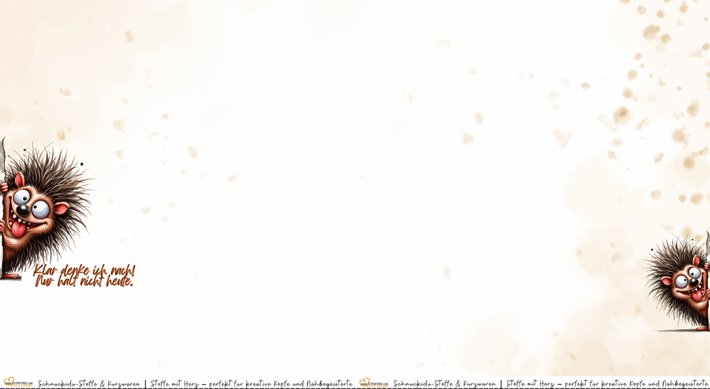 Vororder - Panel Eigendesign  - Jersey - ca. 80x155cm - Igel