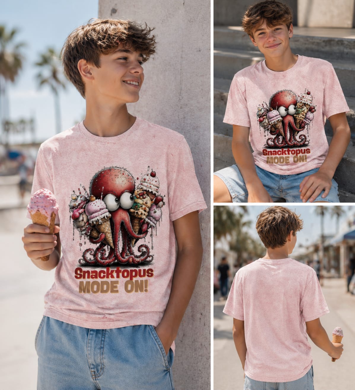 Vororder - Panel Eigendesign  - Snack Attack - Snacktopus