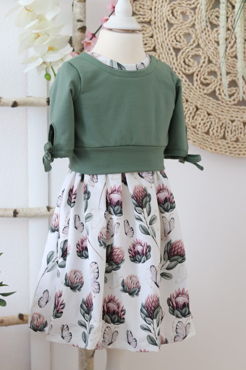 Stoffrest  Minky - Eigendesign - Waterlily 55cm