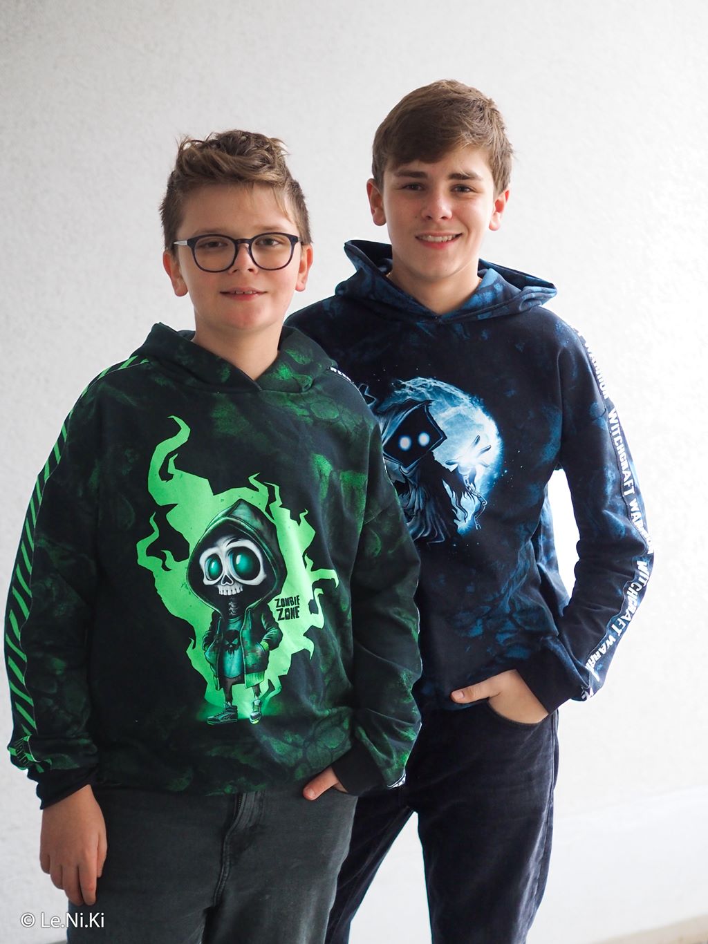 Panel - French Terry -  Halloween by Thorsten Berger - ca. 85cm x 160cm - Zombie Zone