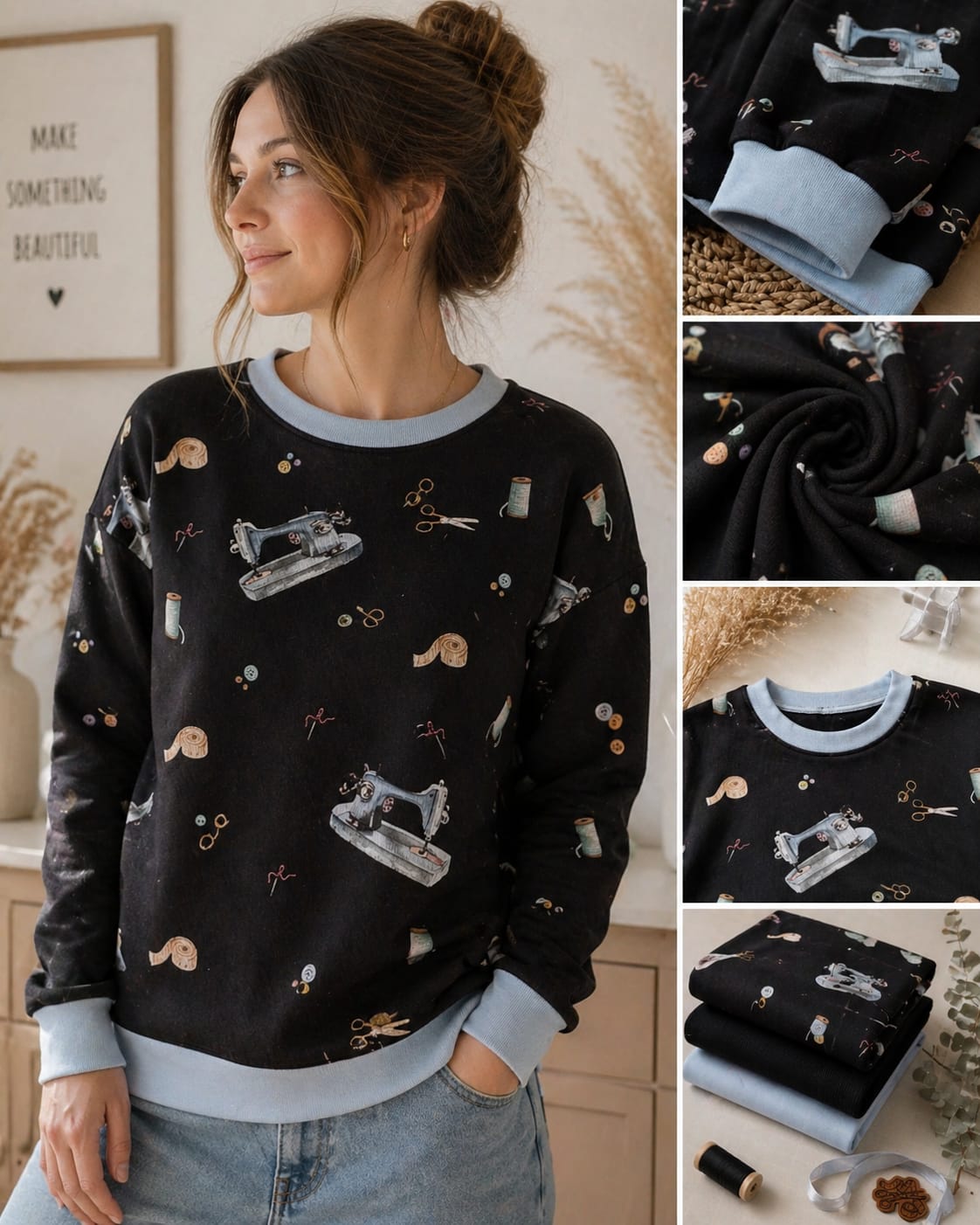 Stoffpaket Nähliebe | Limitierte Näh-Box kaufen | Schnuckidu