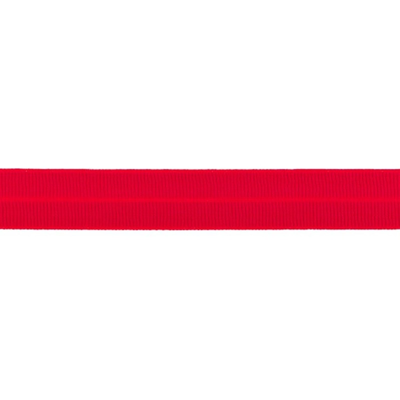 Elastisches Einfassband matt - Rot